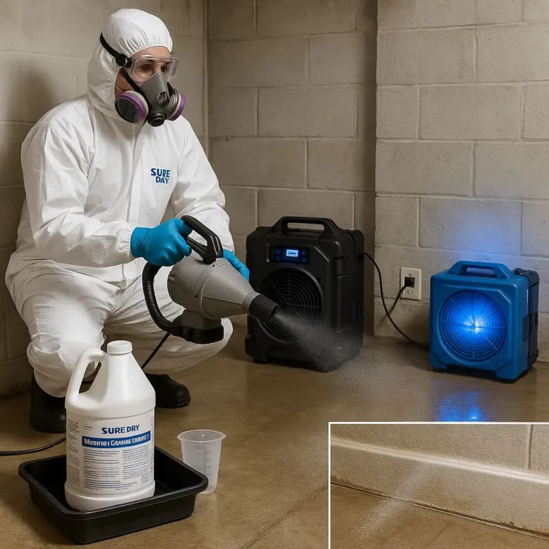 Sanitization and Odor Removal process in Picture Rocks, AZ